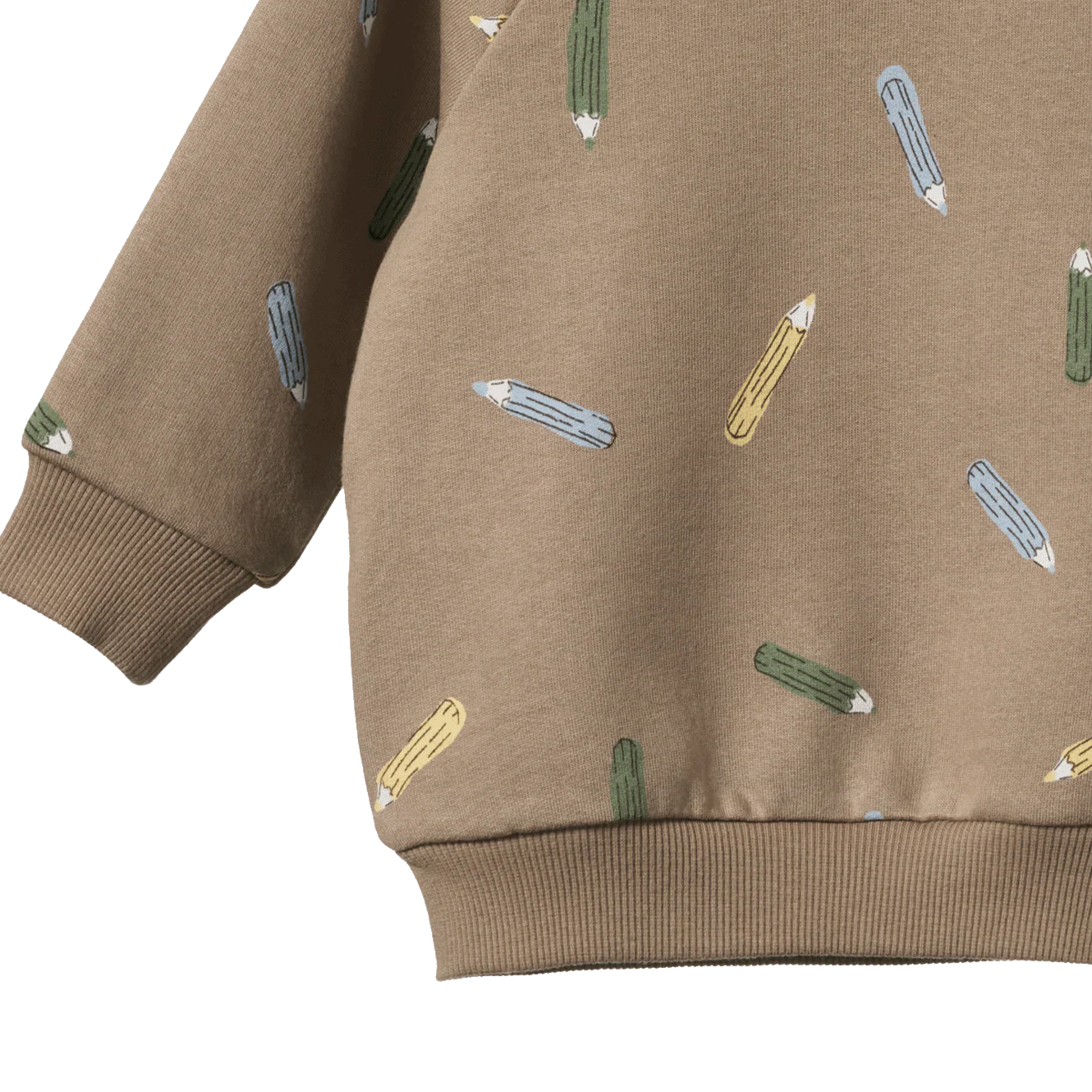 EMERSON SWEATER - Pencil Print | Nature Baby