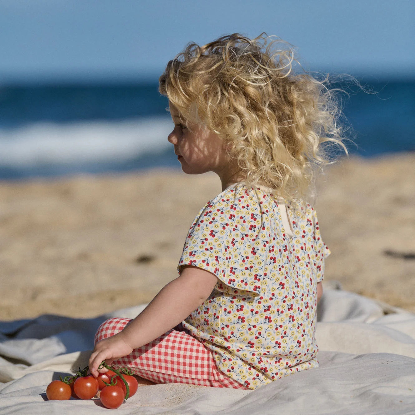 FAYE TEE - Kitchen Garden Print | Nature Baby
