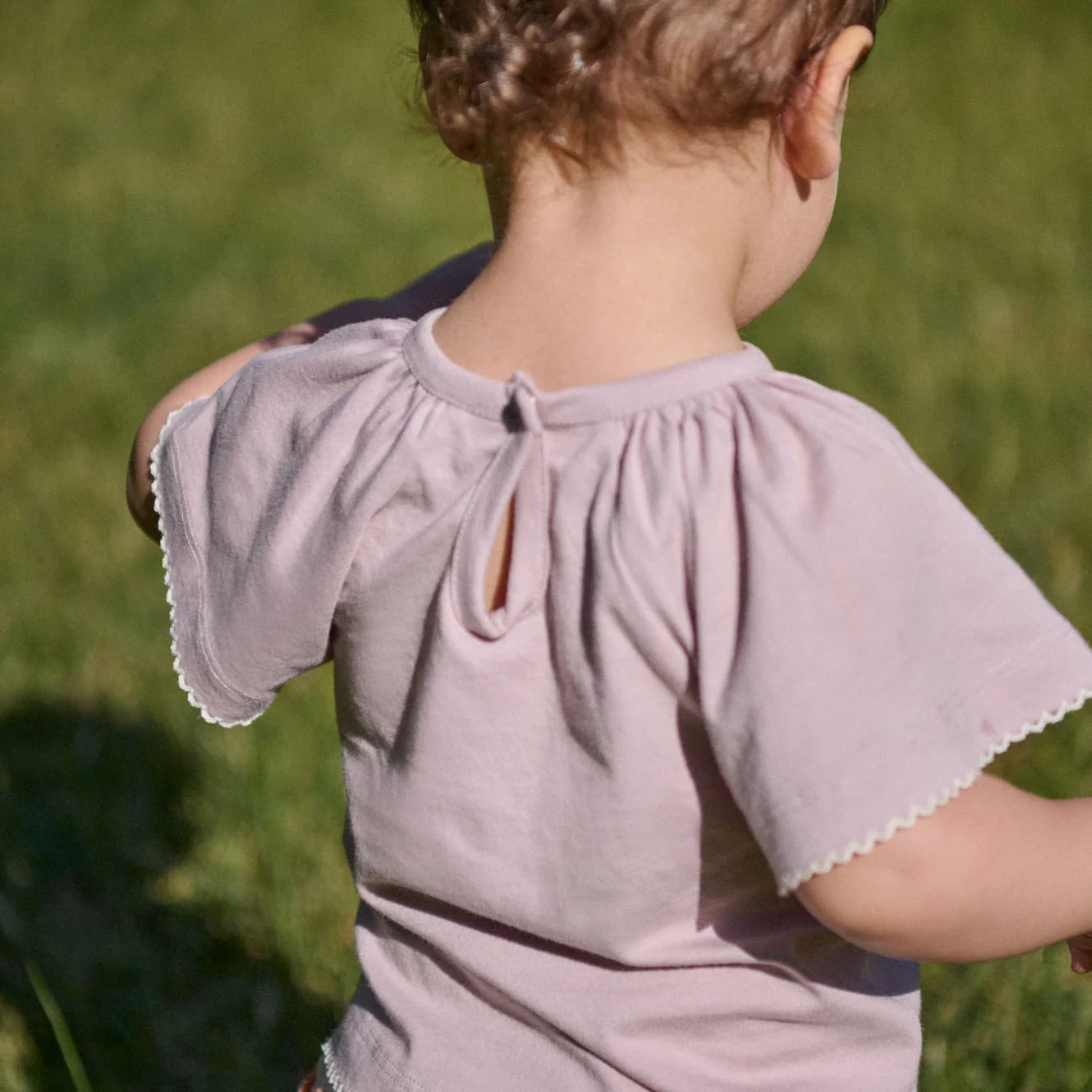 FAYE TEE - Lilac | Nature Baby
