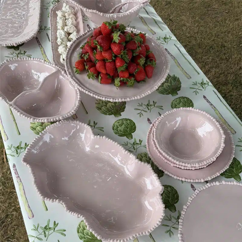 Melamine Pearl Side Bowl - French Pink | Le Forge