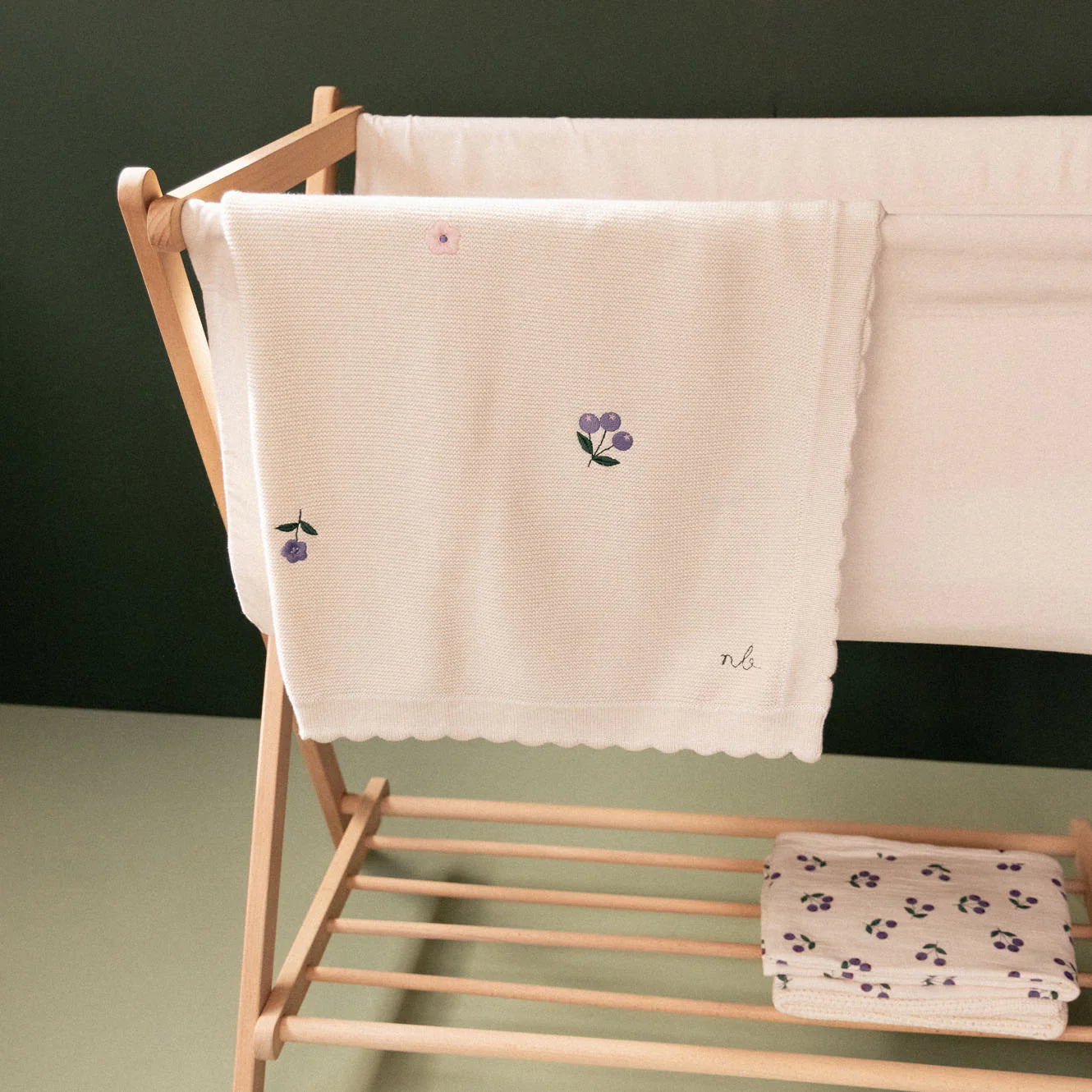 FERN BLANKET - Berry Garden | Nature Baby