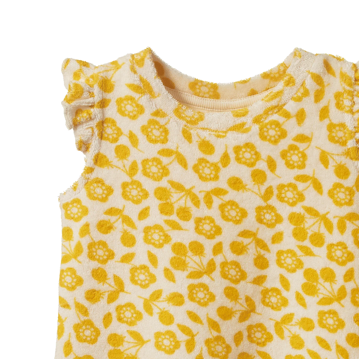 FLEUR TEE TERRY - Kitchen Garden Freesia Print | Nature Baby