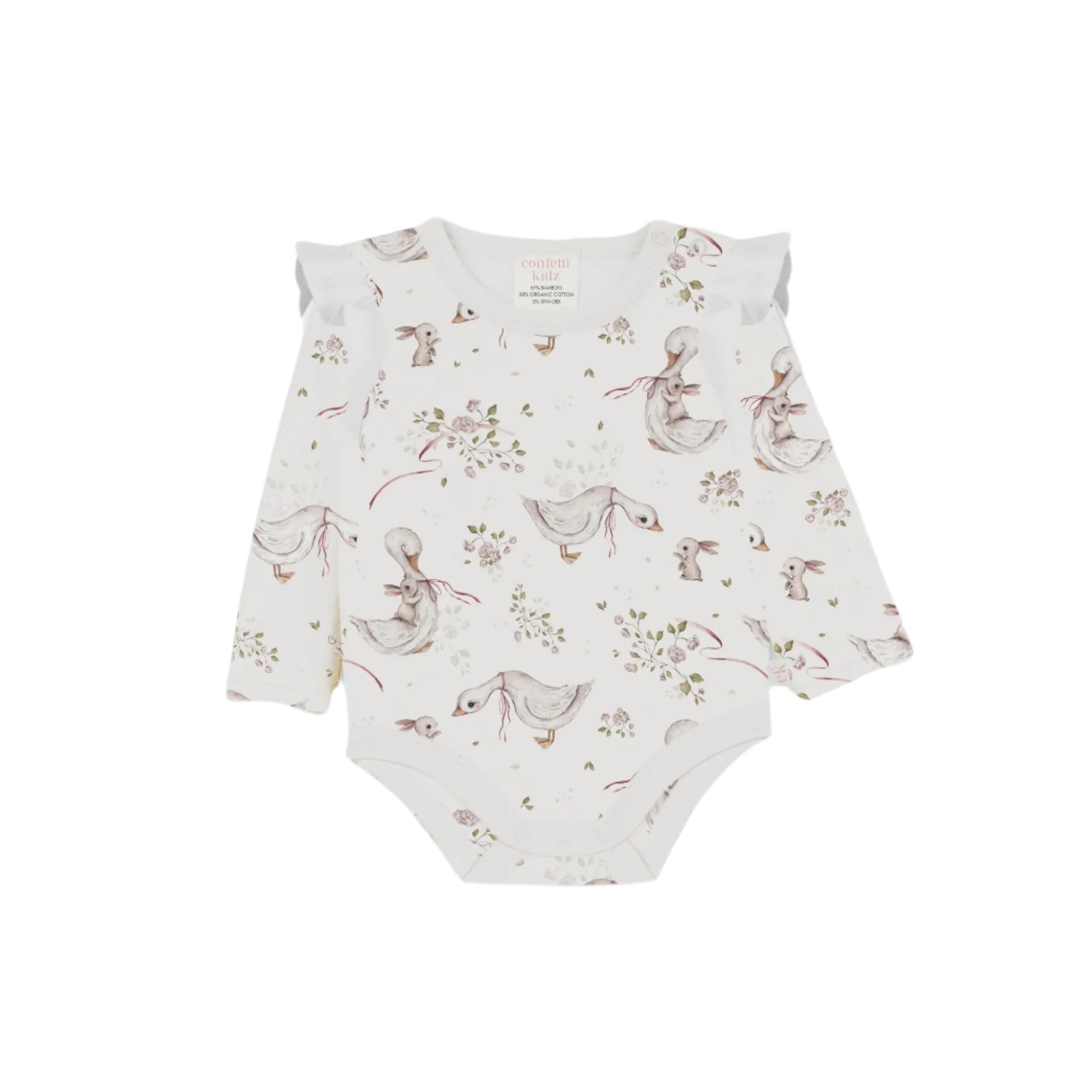 Frilly Bodysuit || Forever Friends | Confetti Kidz