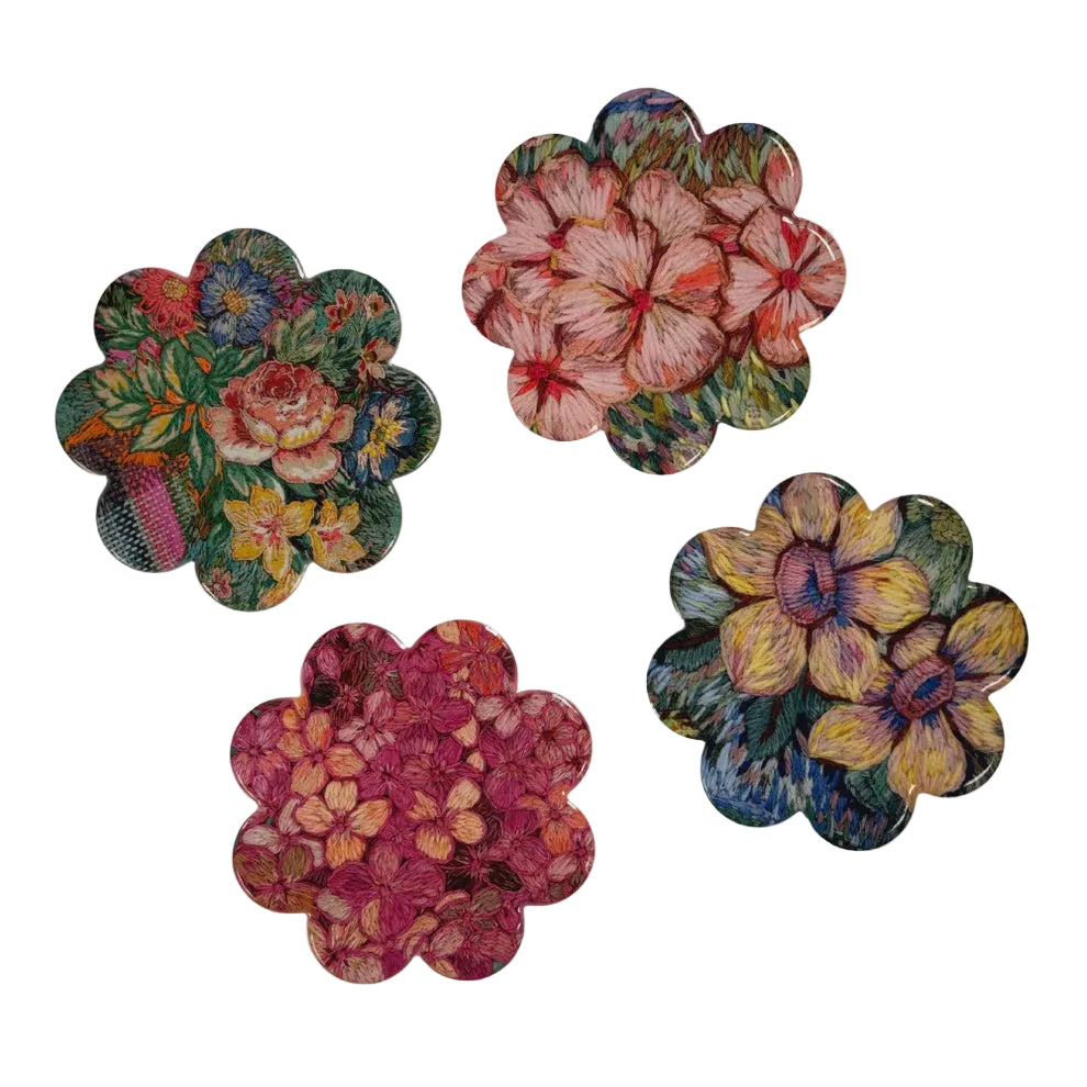 Coaster Set Of 4 - Meadow | Fleur Woods