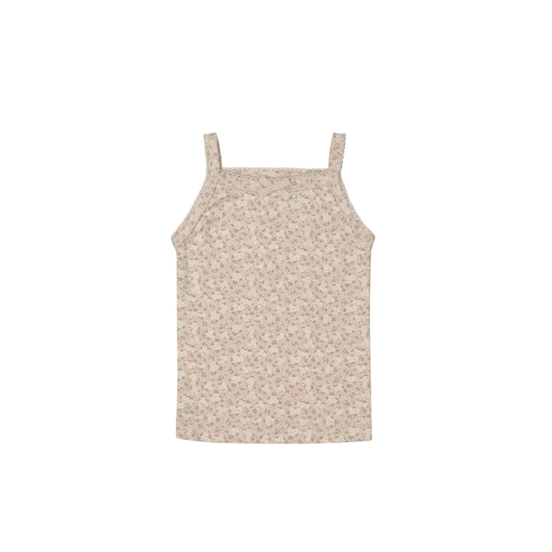 Organic Cotton Singlet - Rosalie Fields | Jamie Kay