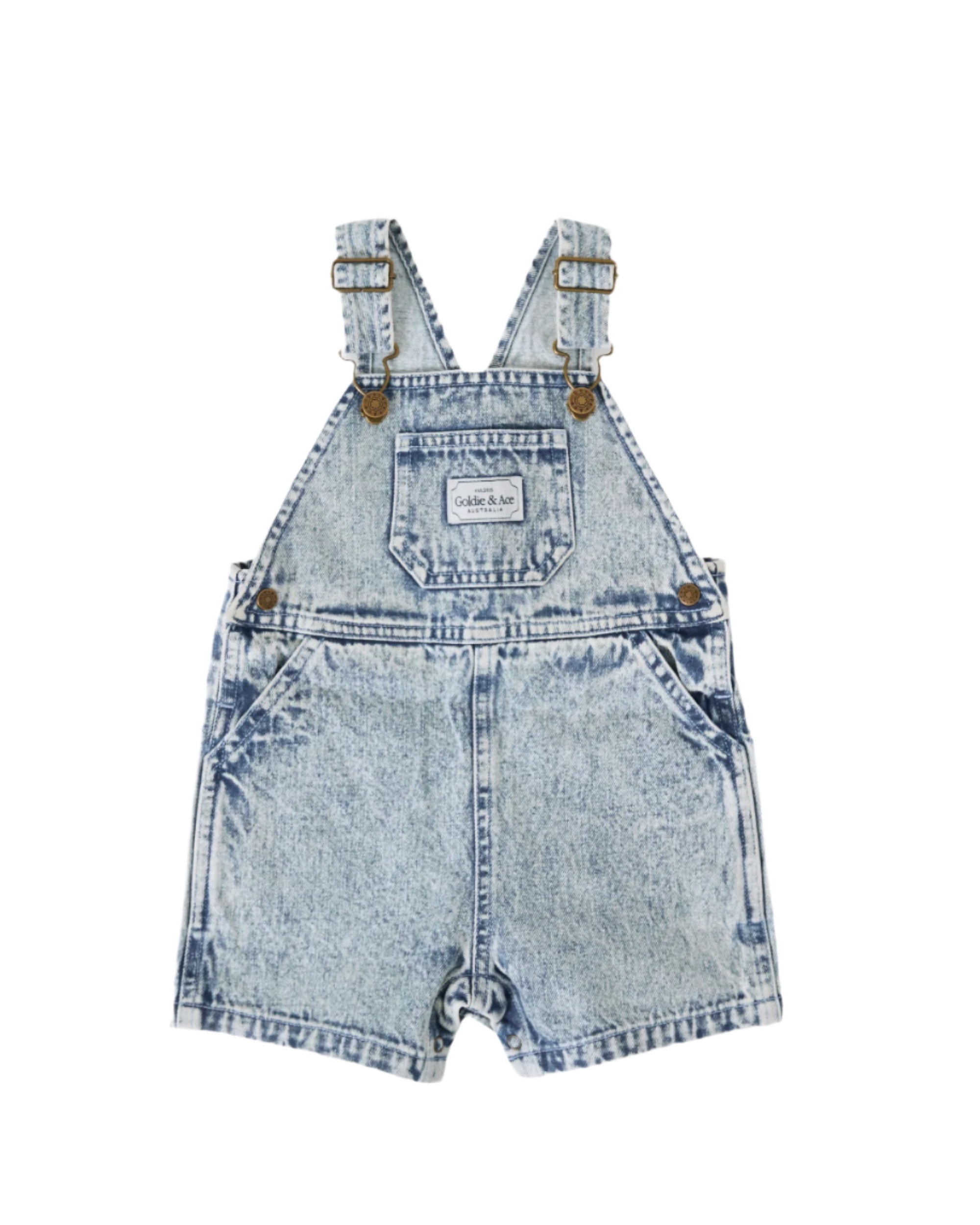 Burton Vintage Washed Denim Overalls | Goldie and Ace