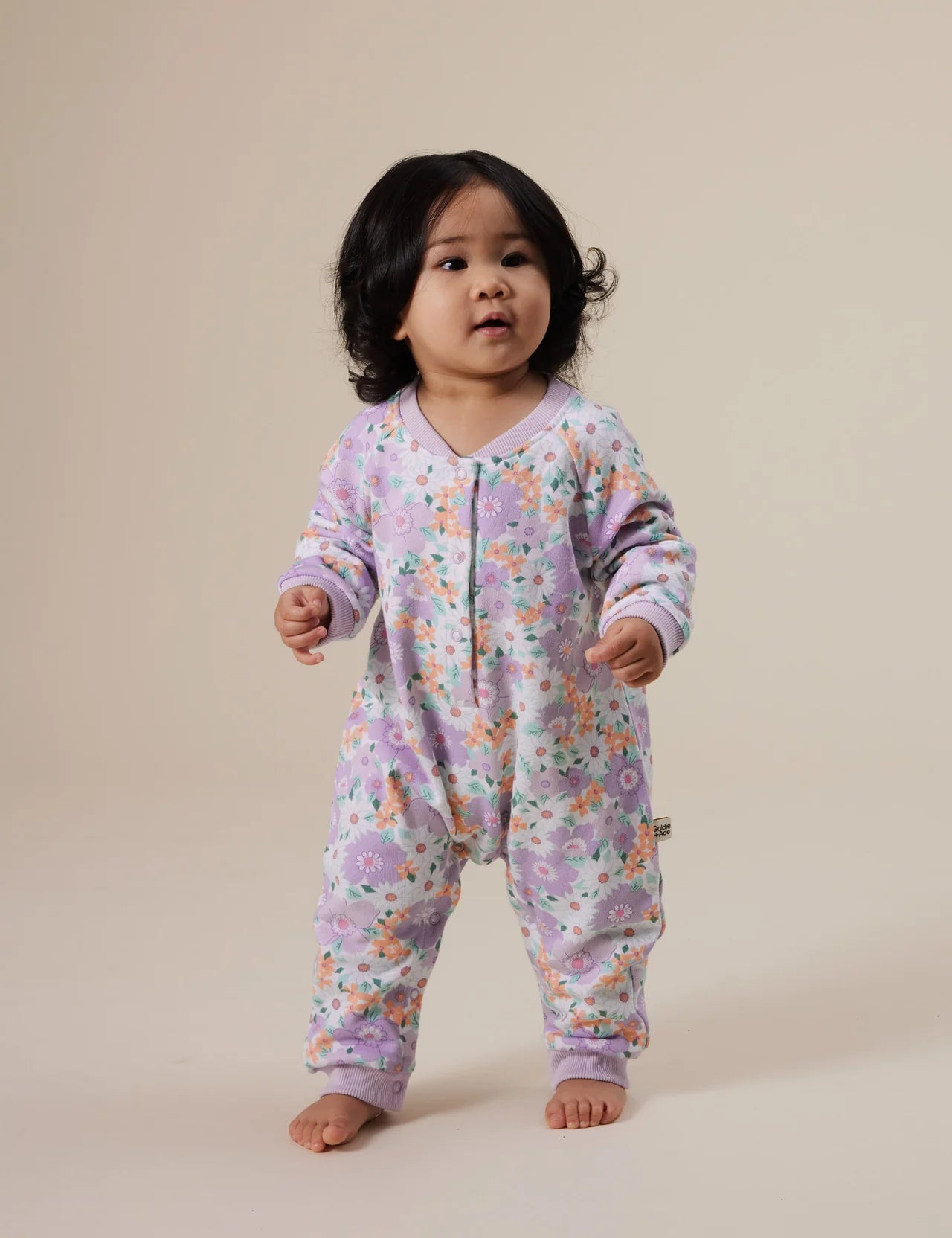 FLORA RELAXED TERRY ROMPER | Goldie + Ace