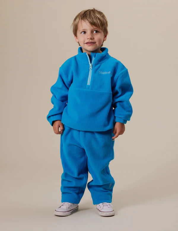 BOBBI POLAR FLEECE SWEATPANTS LAKE | Goldie + Ace