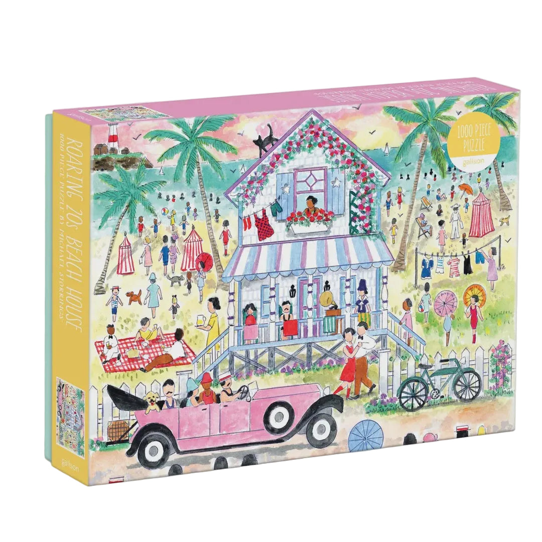 Roaring 20s Beach House - 1000 Piece Puzzle | Michael Storrings