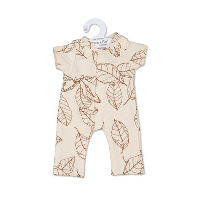 Leaves Doll romper | Burrow & Be