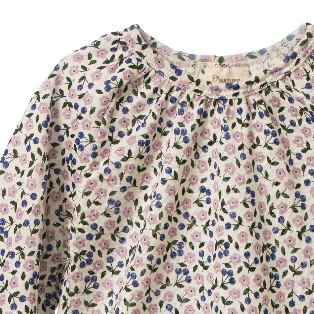 GRETEL TOP - Briarwood Lilac Print | Nature Baby