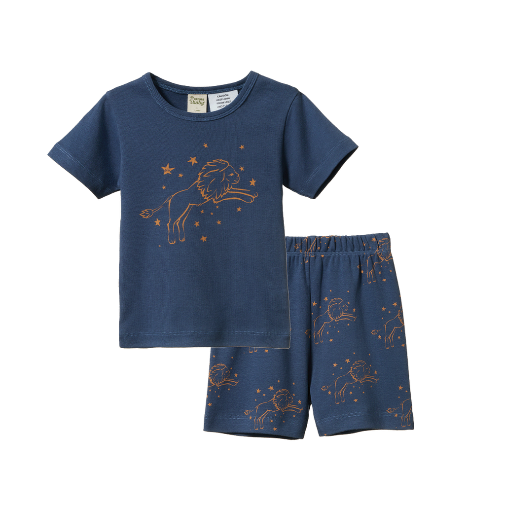 SHORTIE PYJAMA SET - Mystical Marvels Print | Nature Baby