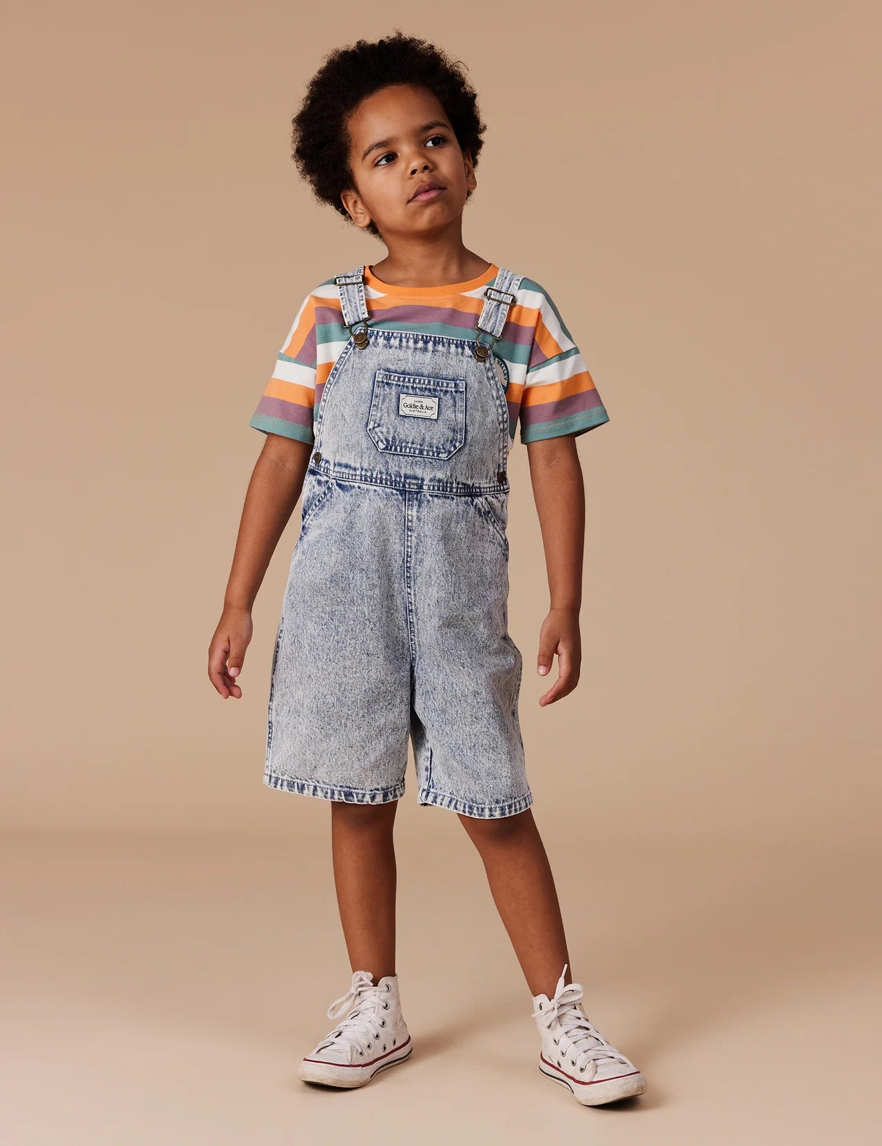 Burton Vintage Washed Denim Overalls | Goldie and Ace