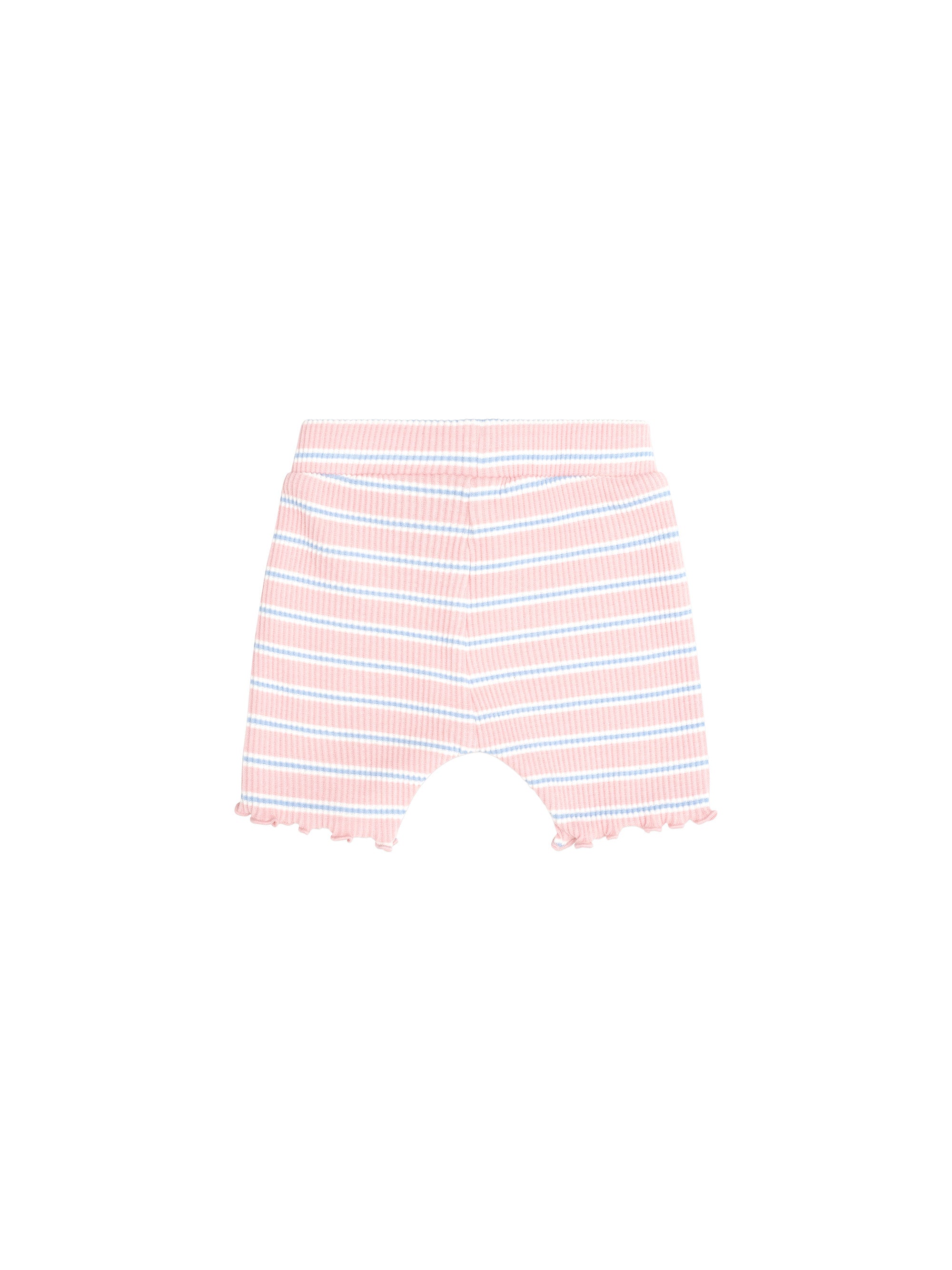 CANDY STRIPE RIB SHORT | Huxbaby