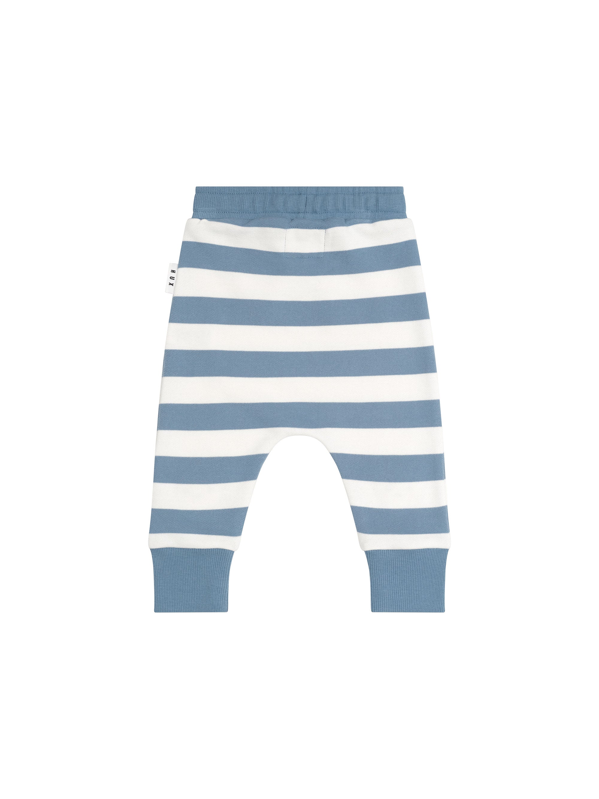 FURRY HUX STRIPE DROP CROTCH PANT | Huxbaby