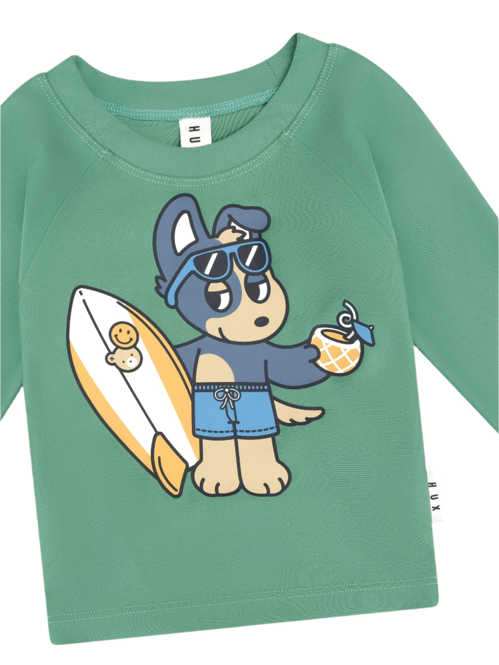 Surfer Dawg Rashguard | Huxbaby