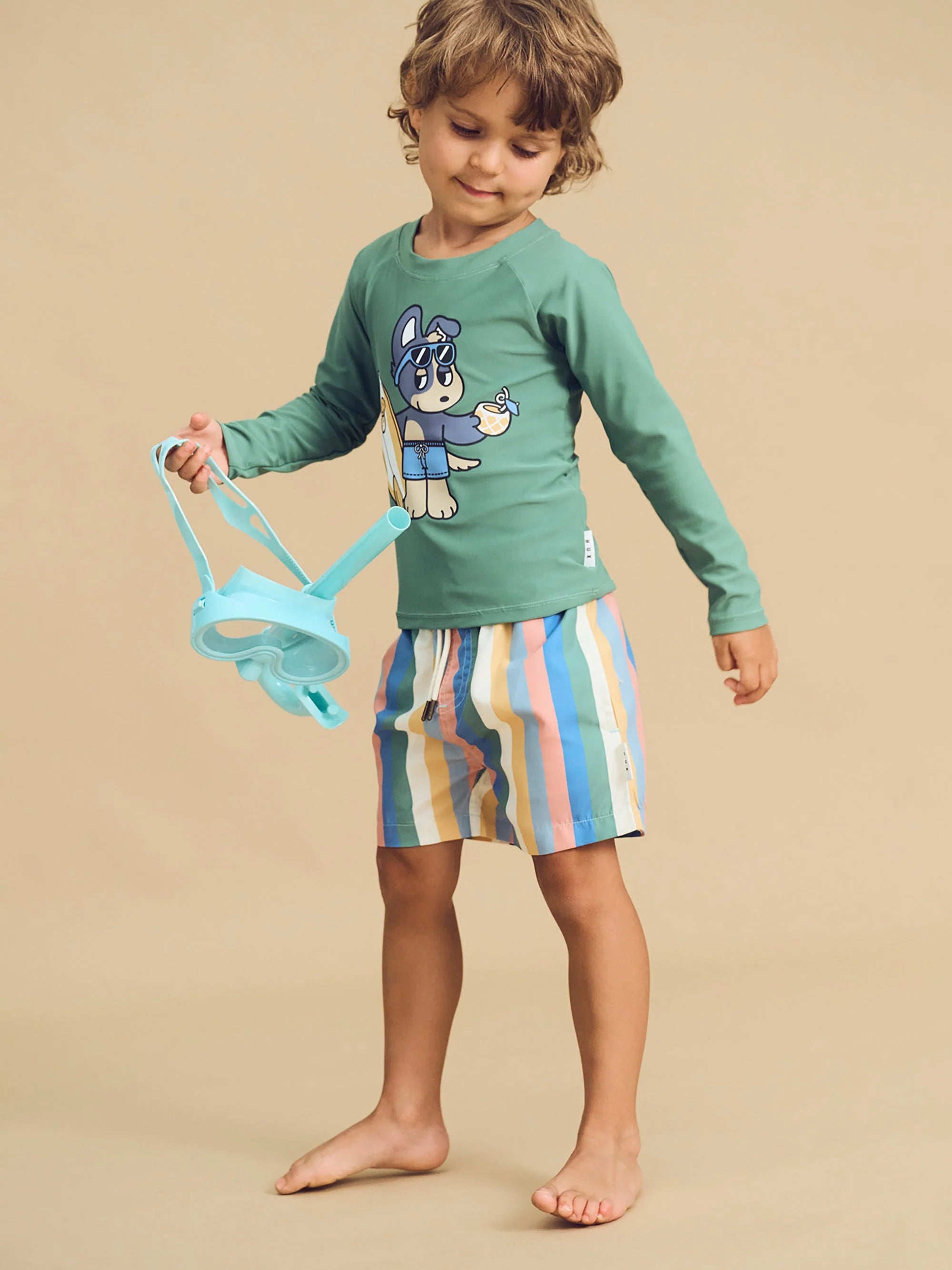 Surfer Dawg Rashguard | Huxbaby