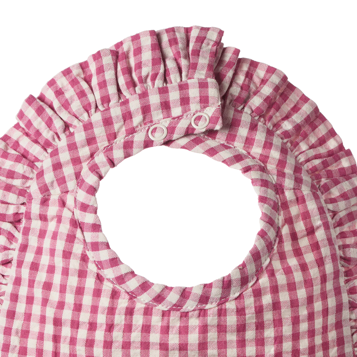 HETTY RUFFLE BIB || Jam Check | Nature Baby