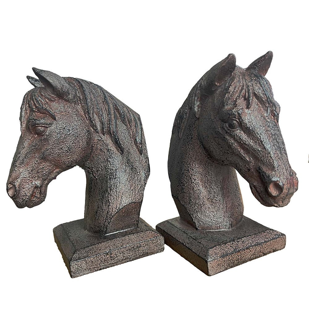 Horse Head Bookends - Set of 2 | Linens & More