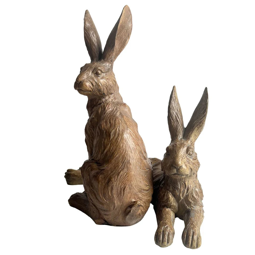 Walnut Country Hare Junior - Standing Earth | Linens & More