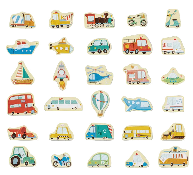 Magnetic Vehicles - 30pc | Hape
