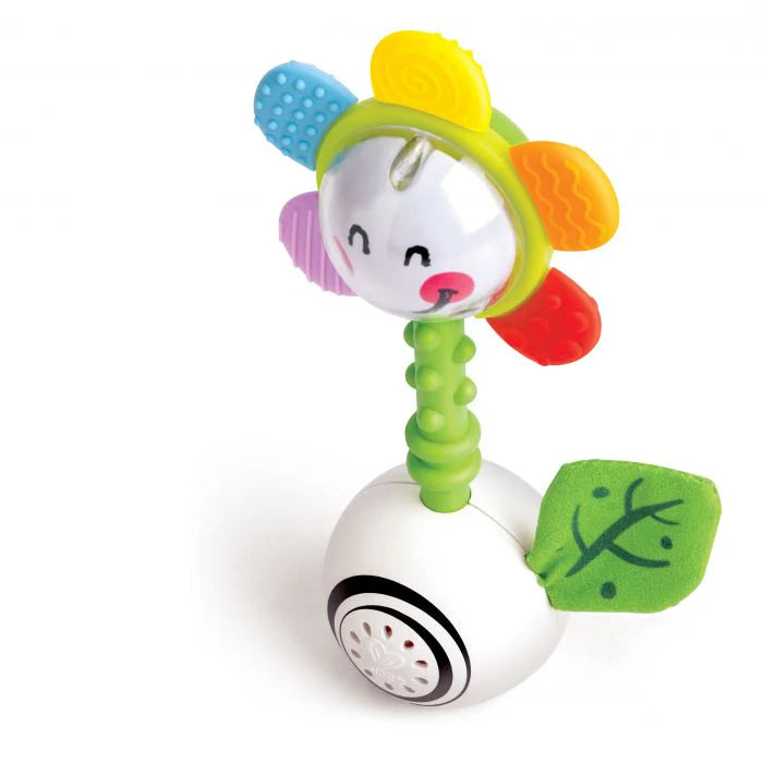 Shake and Sparkle Flower Rattle | Hape