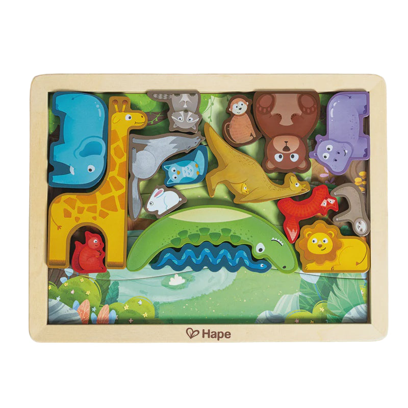 Animal Kingdom puzzle 22pc | hape