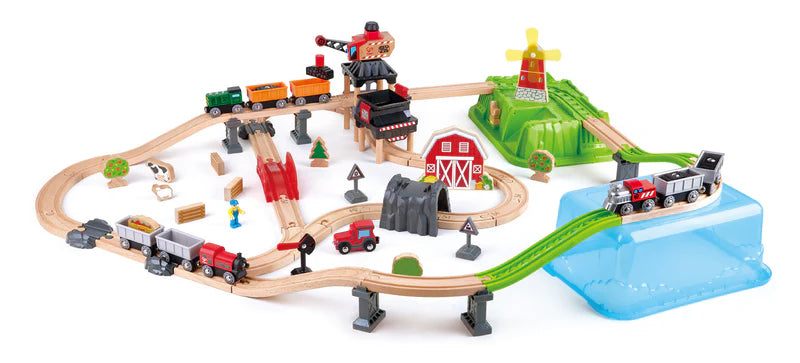 Countryside Train Bucket Set | Hape