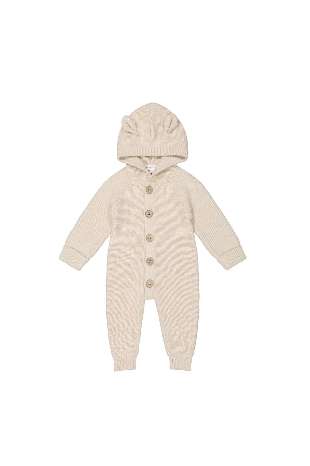 Jack Playsuit - Oatmeal Marle | Jamie Kay