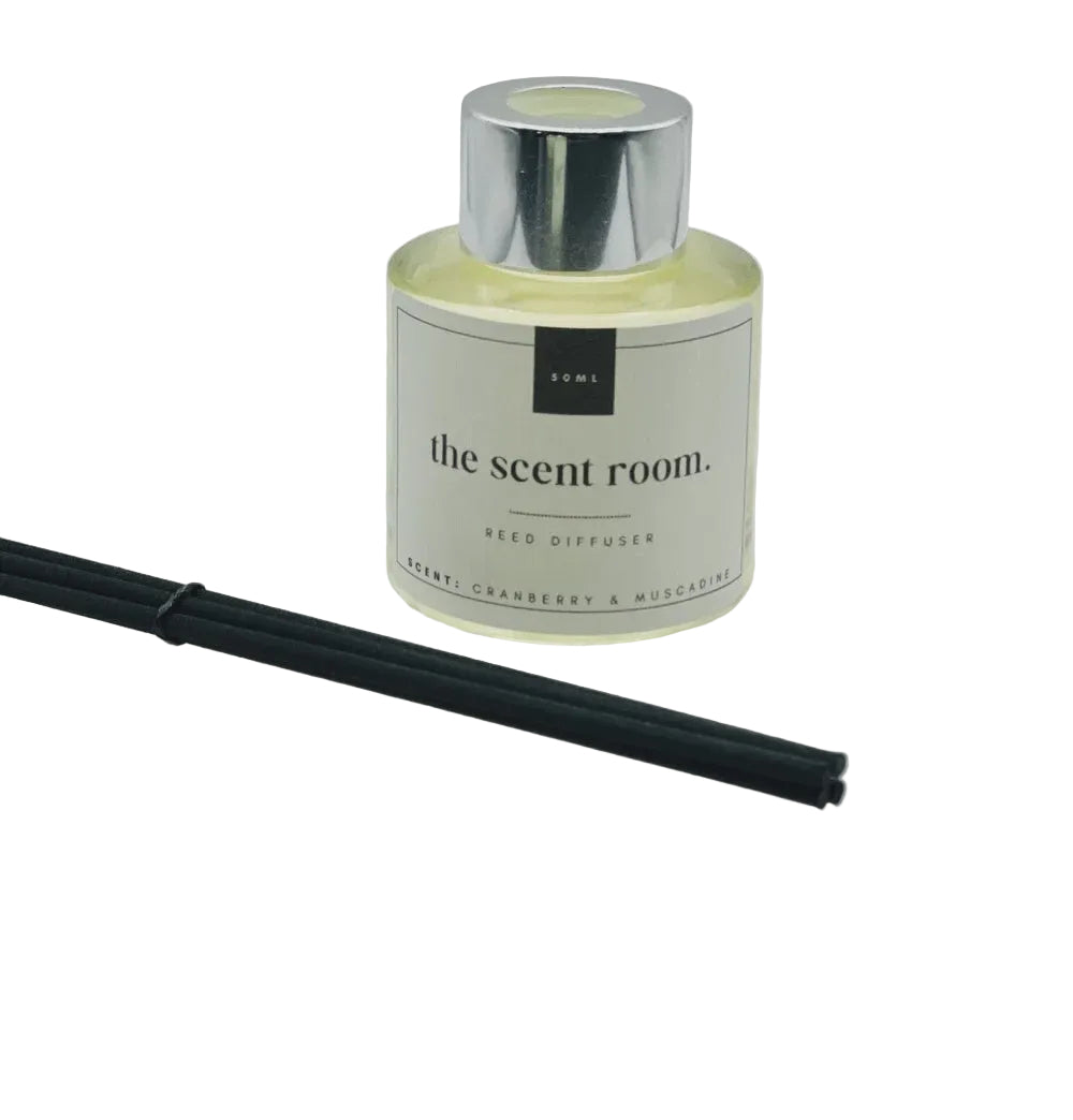 Cranberry & Muscadine - Reed Diffuser | the scent room.