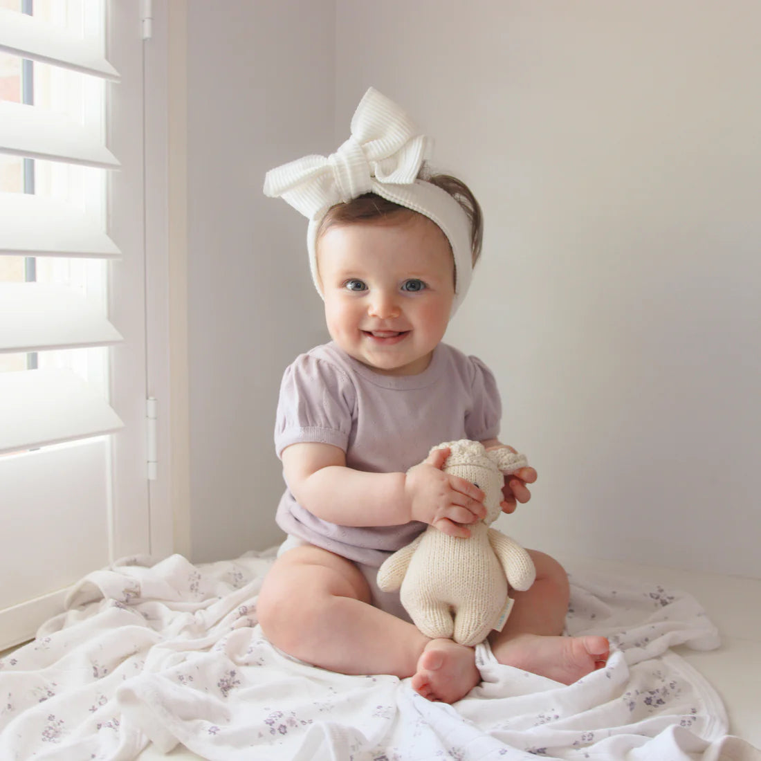 Iris Pointelle Puff Top | Aster & Oak