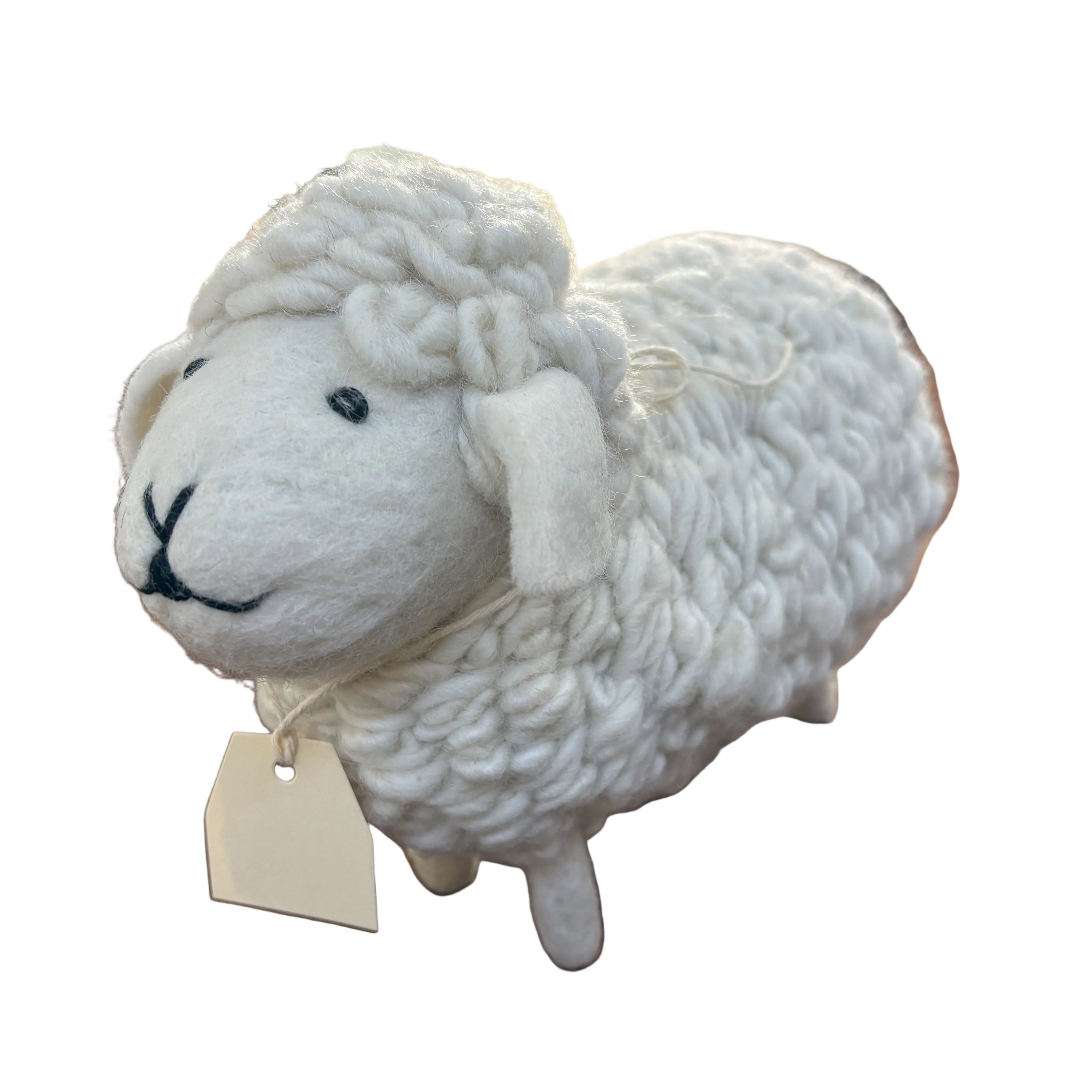 Woolly Sheep Large - White | Pashom
