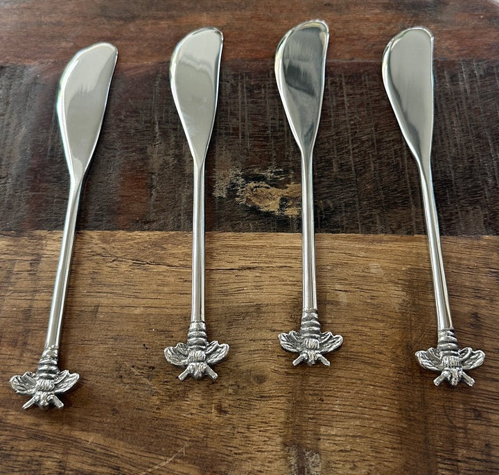 Bee Butter Spreader - Set of 4 | Blue Goose Imports