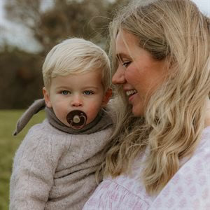 6-Pack Pacifiers - Round Latex - Earthy Wonder | FRIGG