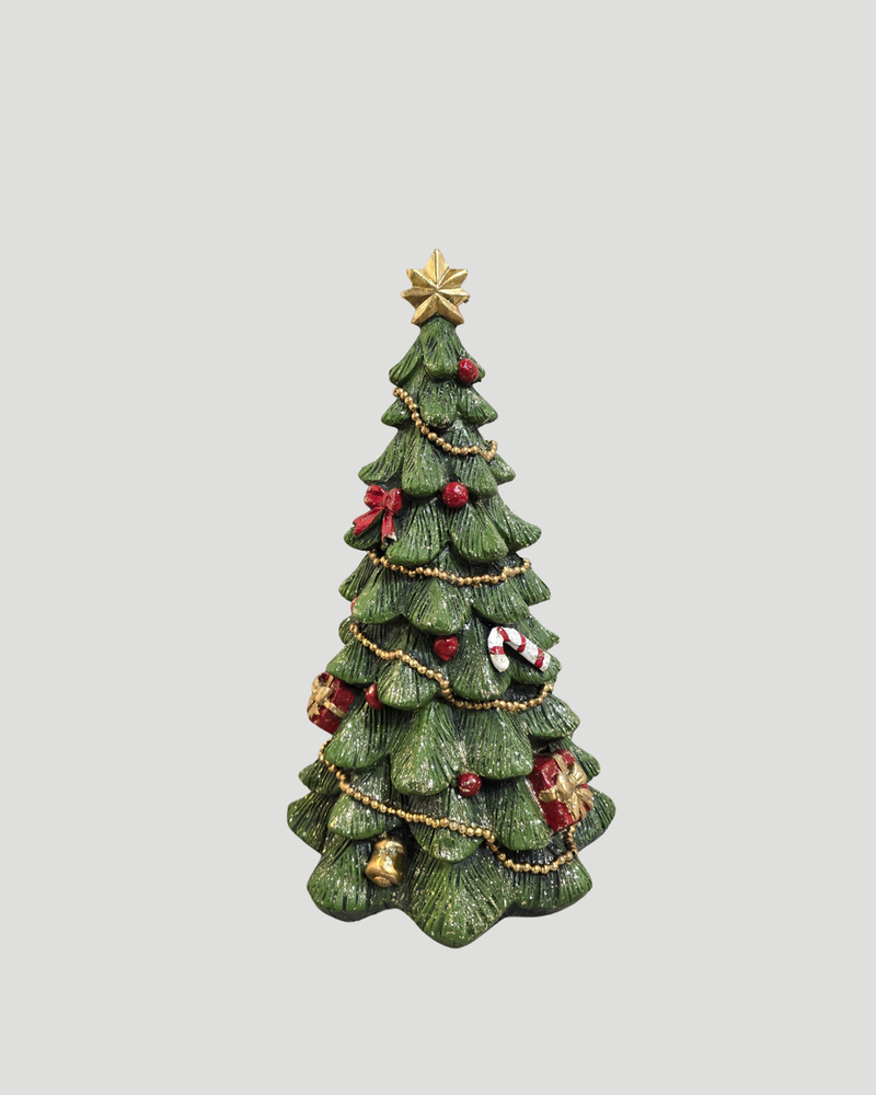 Green Decorated Christmas Tree - 20cm | Stellar Haus