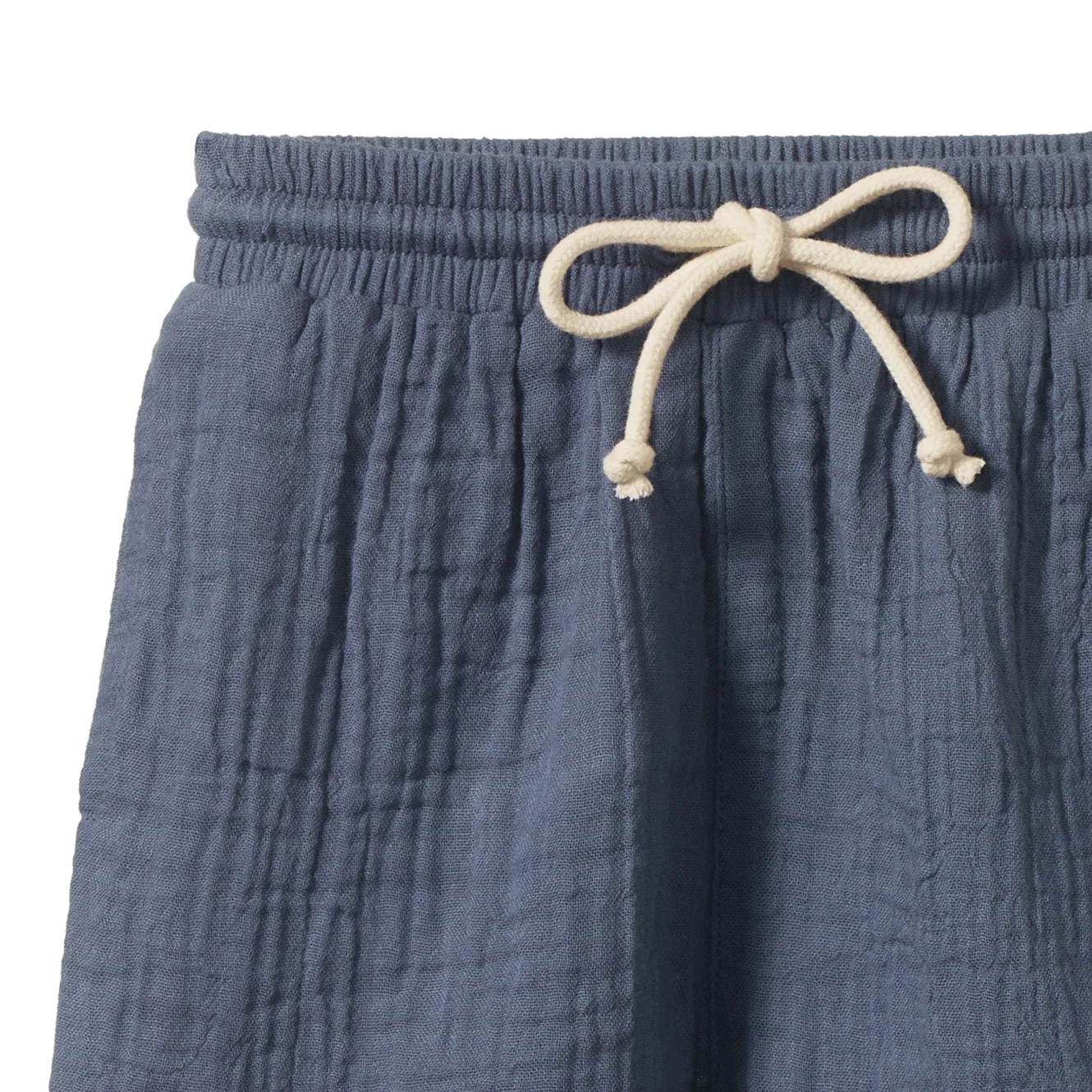 JAMES SHORTS MUSLIN - Vintage Indigo | Nature Baby