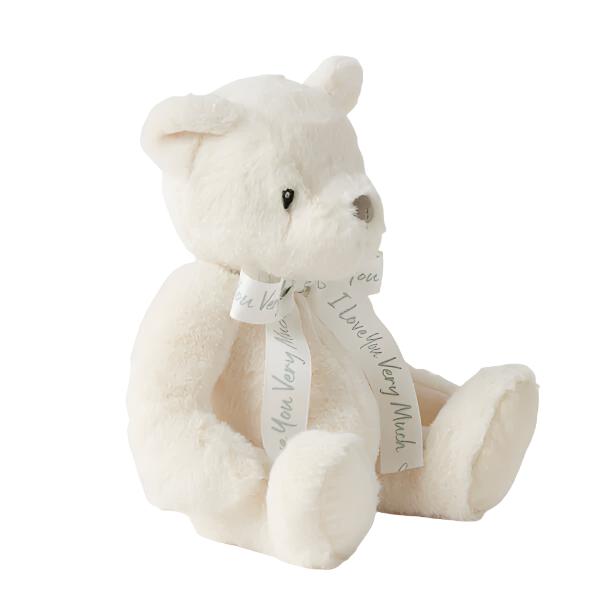 I LOVE YOU VERY MUCH CREAM BEAR MEDIUM | Jiggle & Giggle