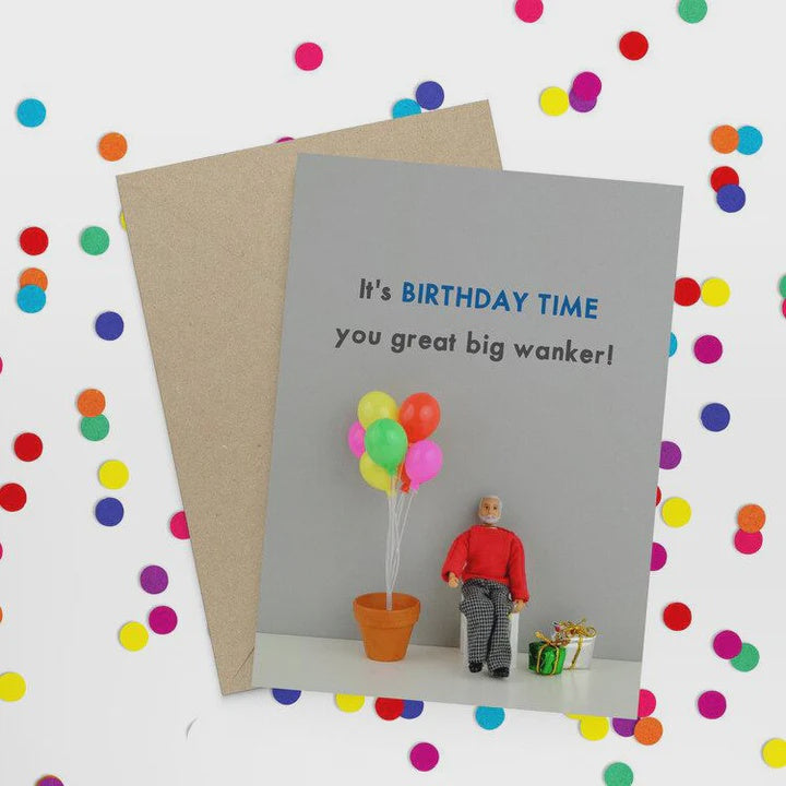 Card - Birthday Wanker | Bold & Bright