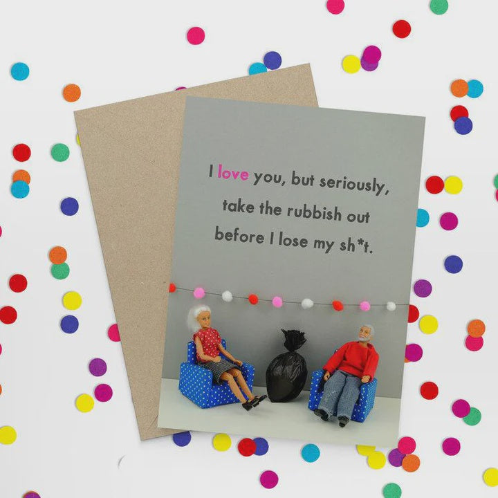 Card- Rubbish | Bold & Bright