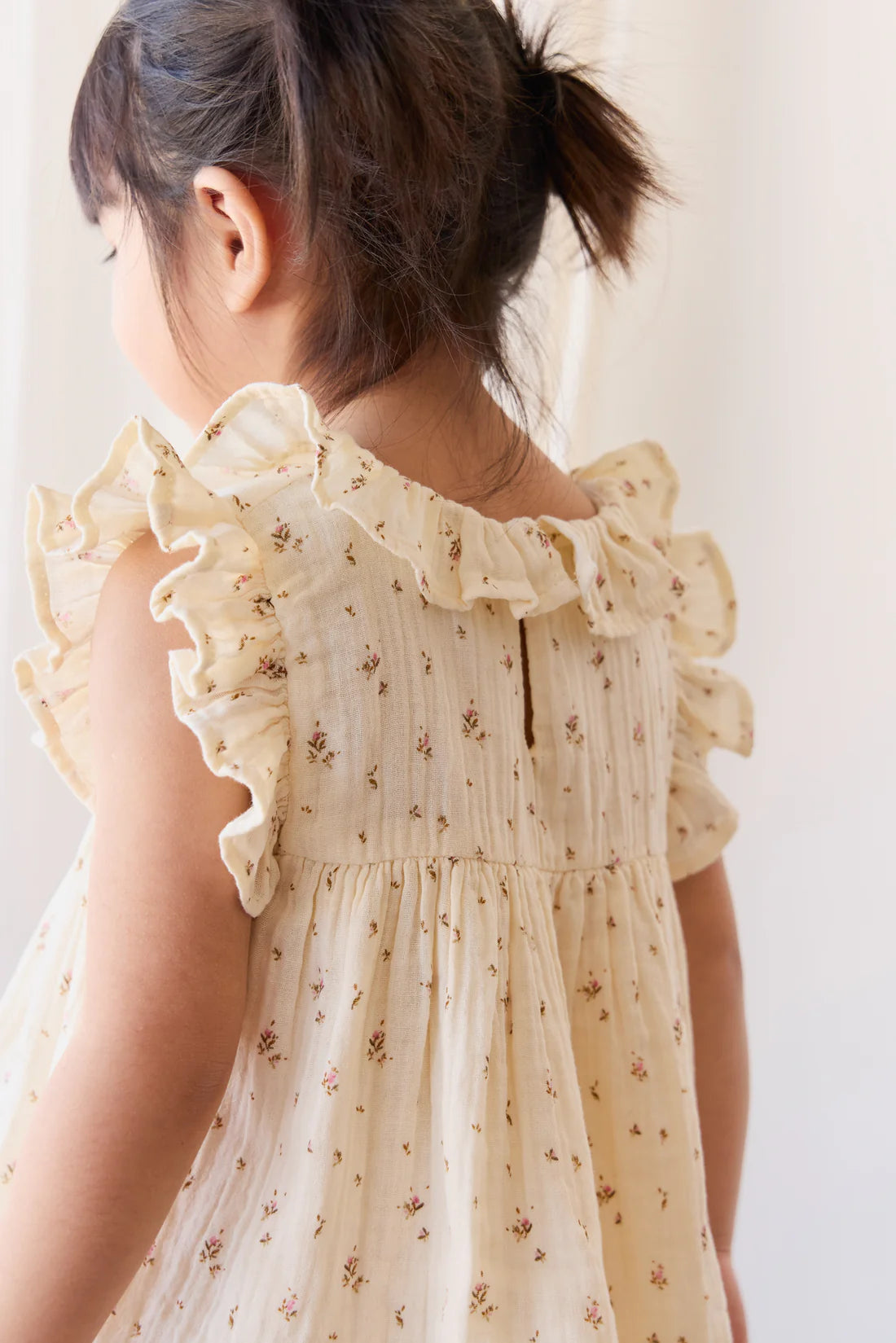 Organic Cotton Muslin Banks Blouse - Dina Antique | Jamie Kay