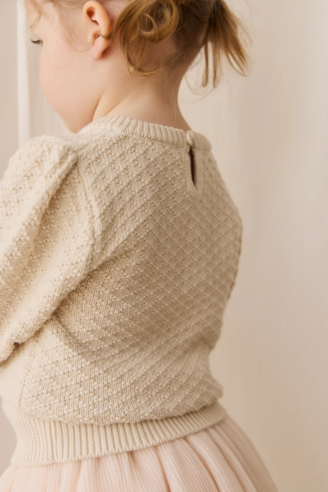 Harlow Jumper - Vanilla | Jamie Kay