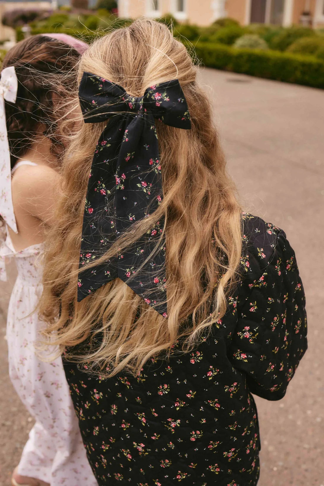 Organic Cotton Alora Bow | Bianca Noir| Jamie Kay
