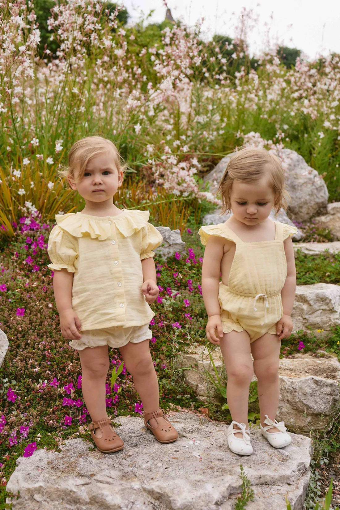 Organic Cotton Muslin Alora Top - Sunshine | Jamie Kay