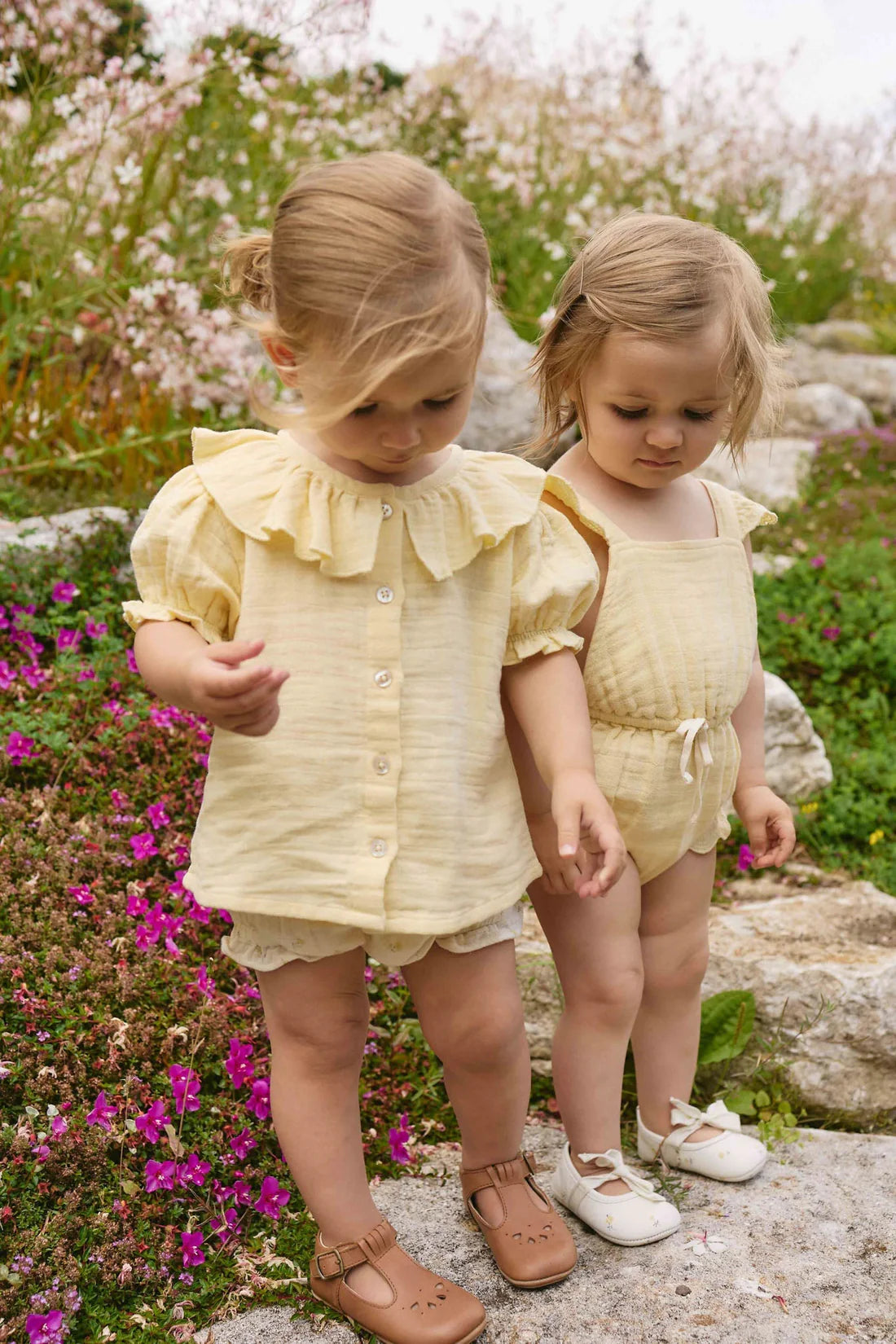 Organic Cotton Muslin Alora Top - Sunshine | Jamie Kay