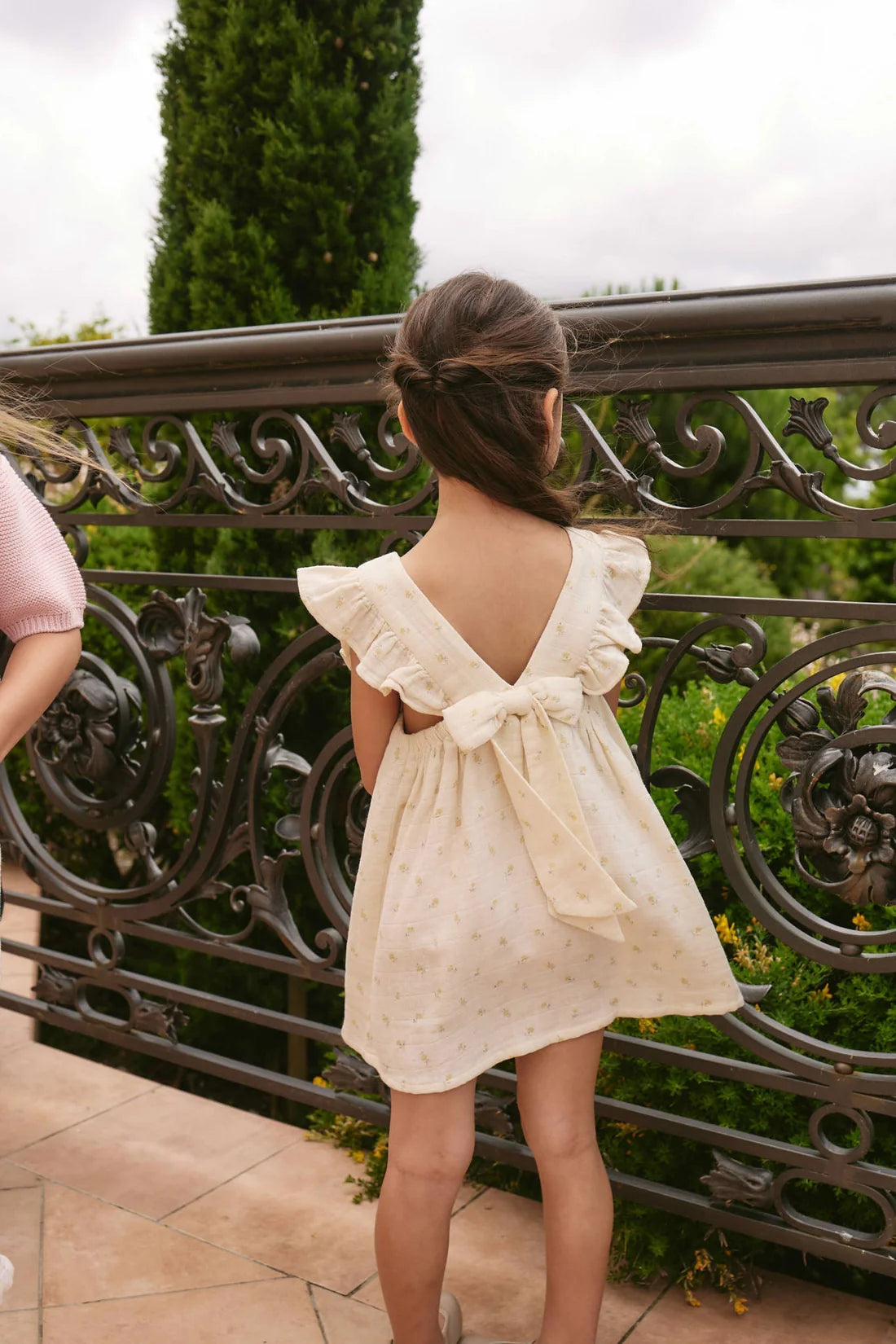 Organic Cotton Muslin Brielle Dress - Vintage Ditsy | Jamie Kay