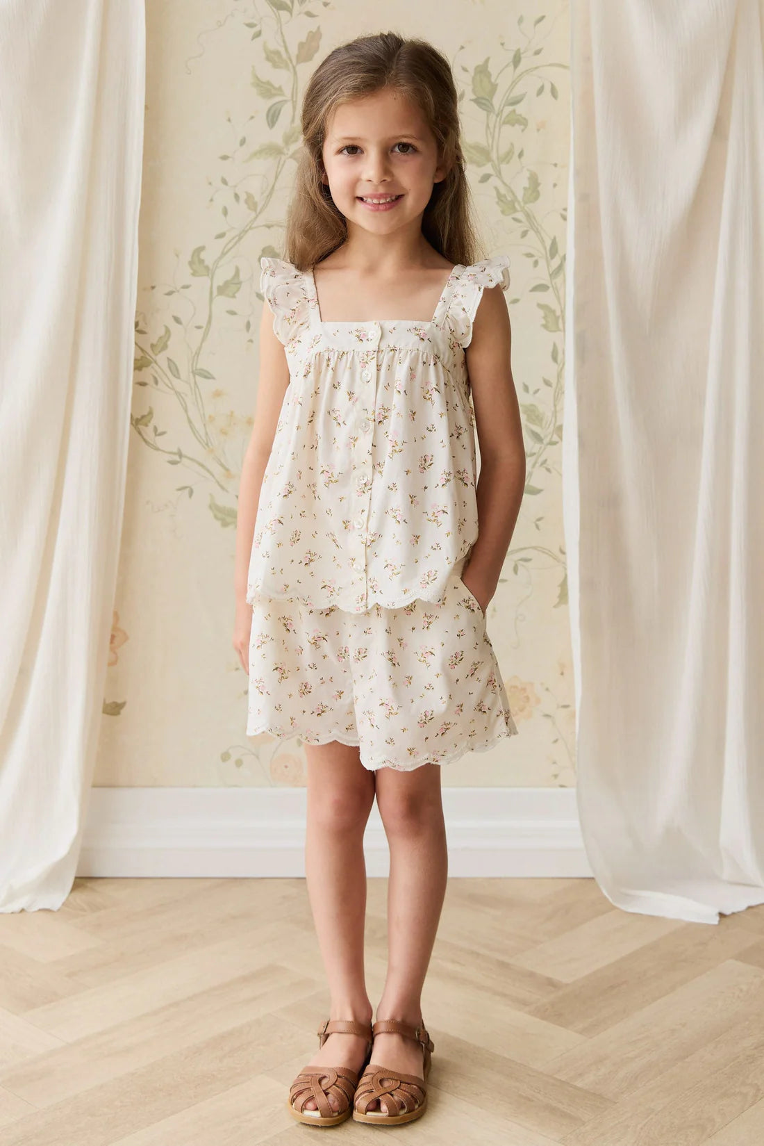 Organic Cotton Haylen Top | Bianca Antique | Jamie Kay
