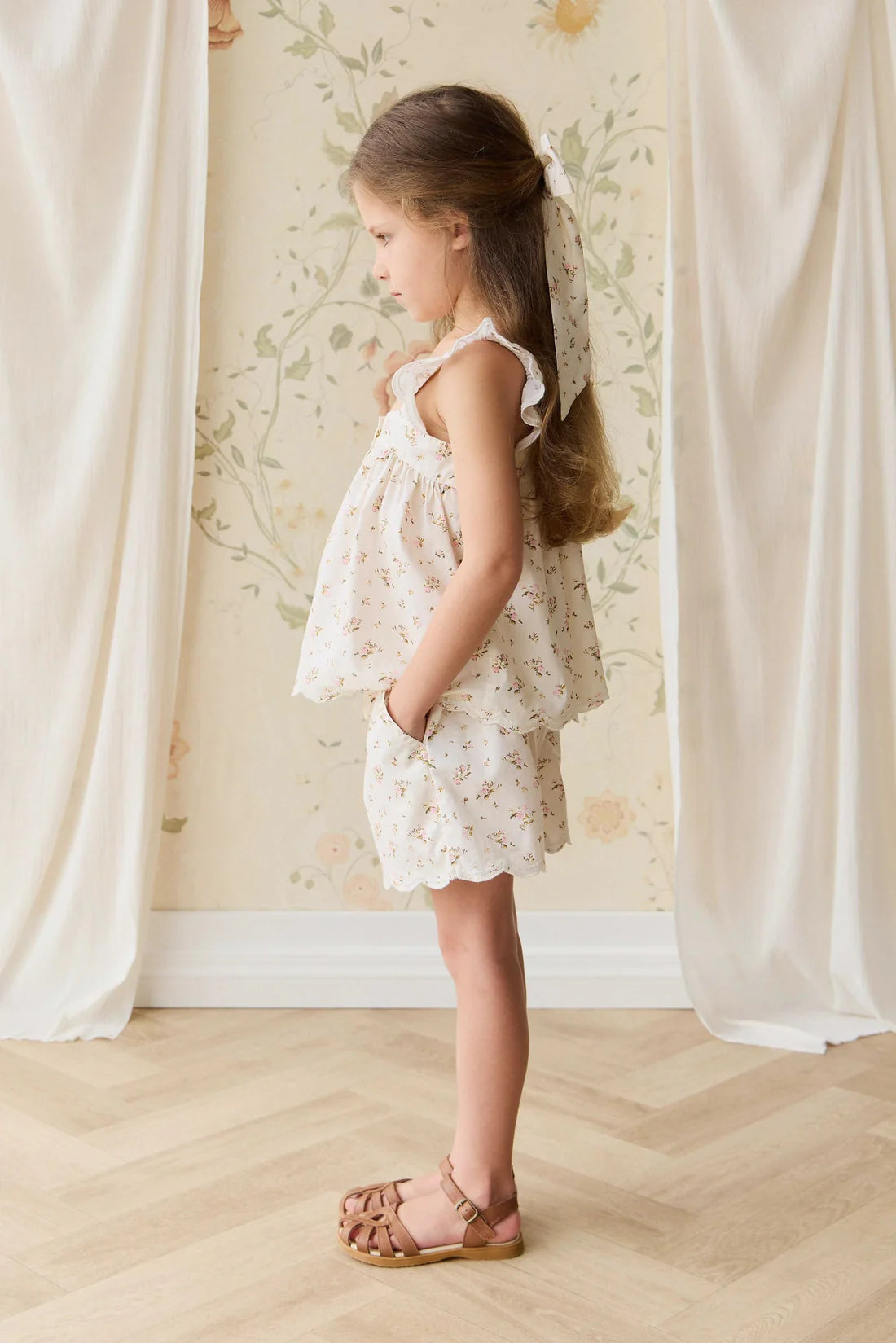 Organic Cotton Haylen Short | Bianca Antique | Jamie Kay