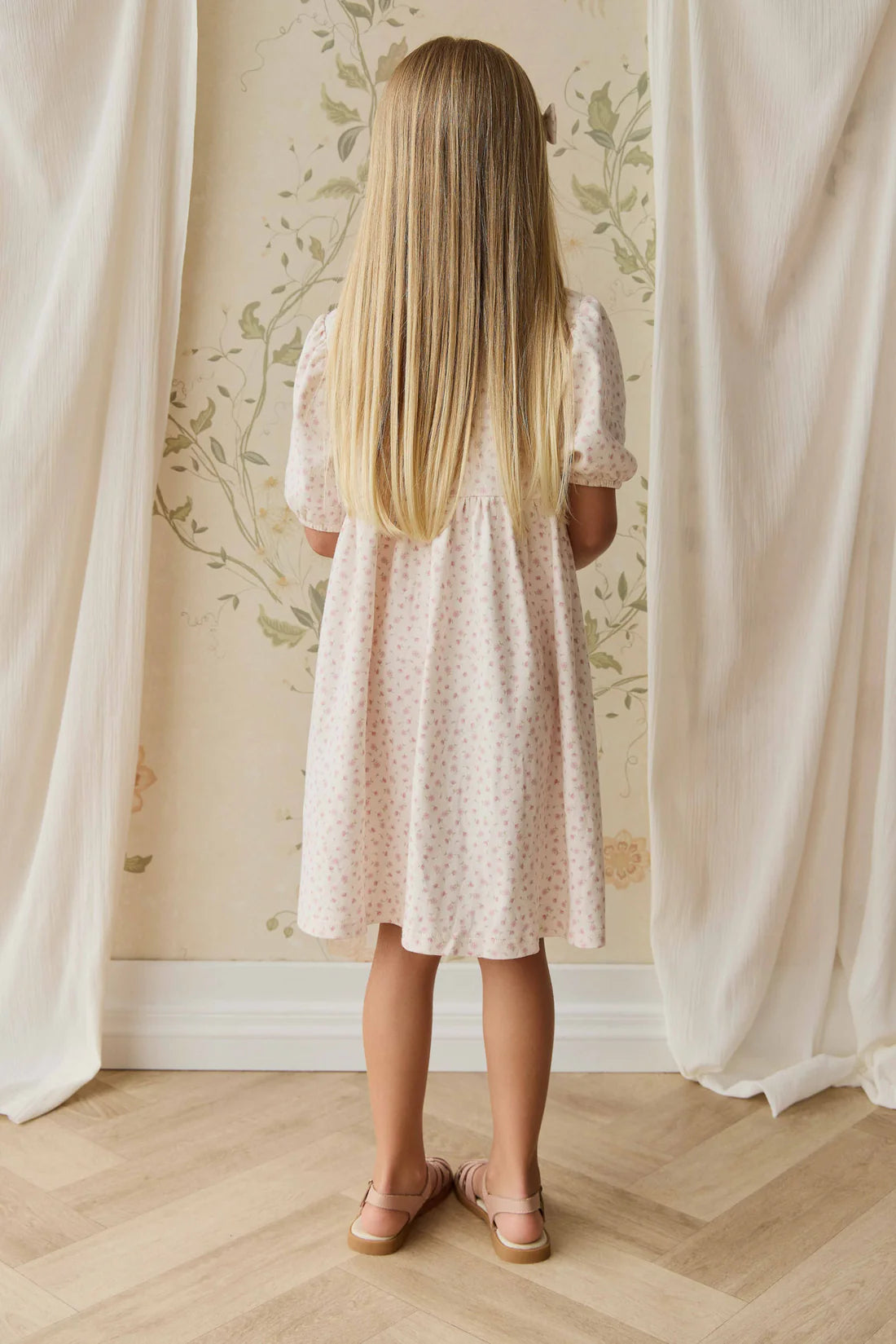 Organic Cotton Rosie Dress - Victoria Blush | Jamie Kay