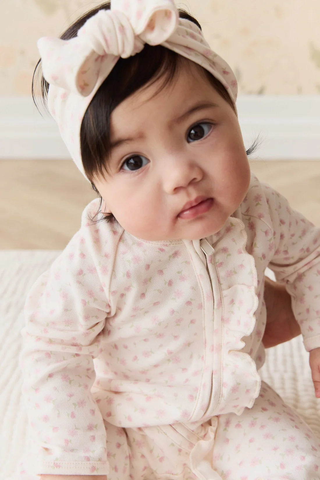Organic Cotton Melanie Onepiece - Victoria Blush | Jamie Kay