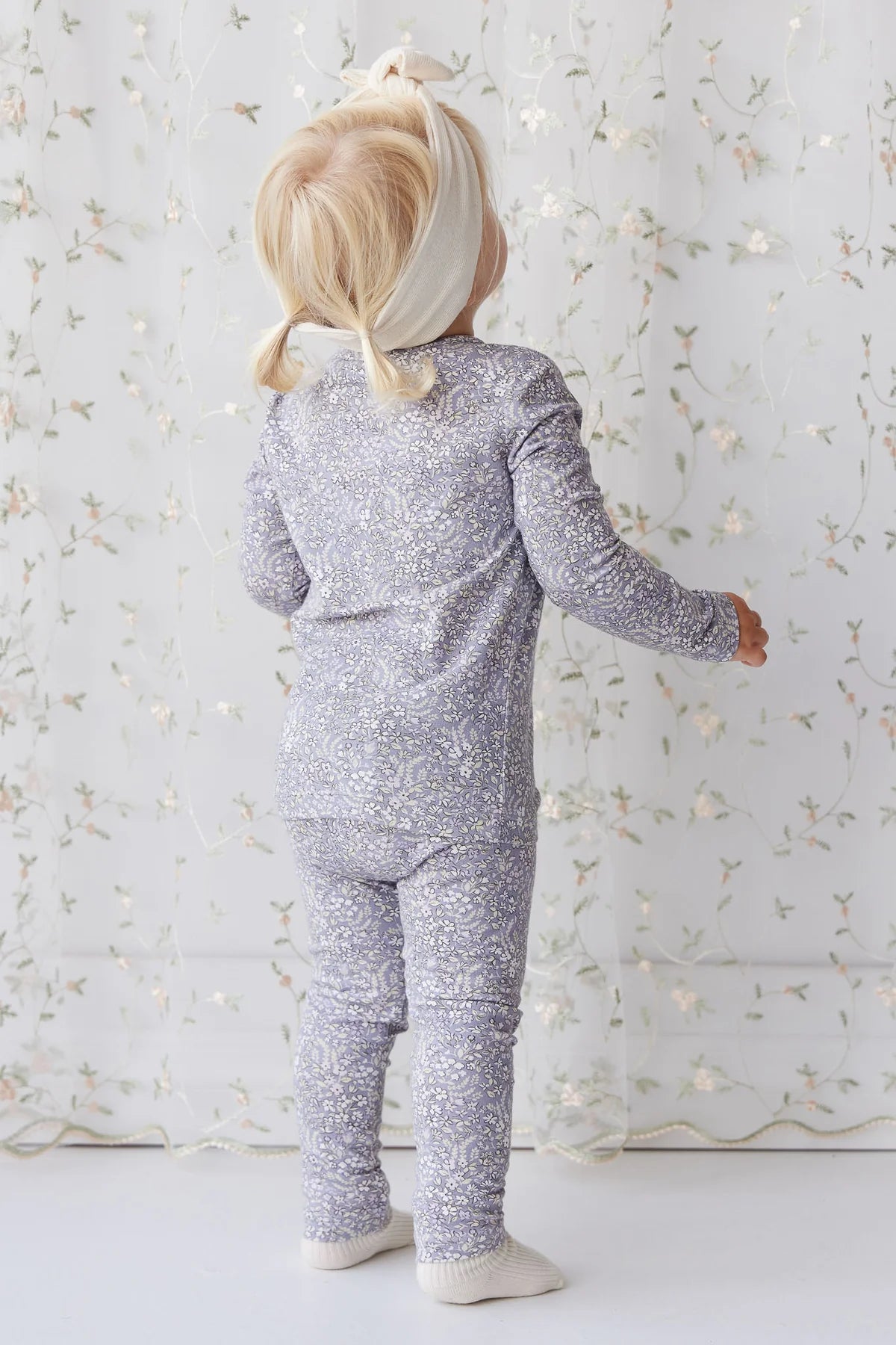 Organic Cotton Everyday Legging - April Lilac | Jamie Kay